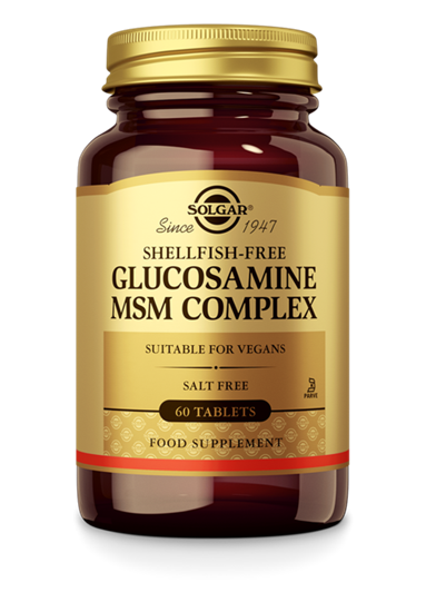 SOLGAR GLUCOSAMINE MSM COMPLEX 60ST